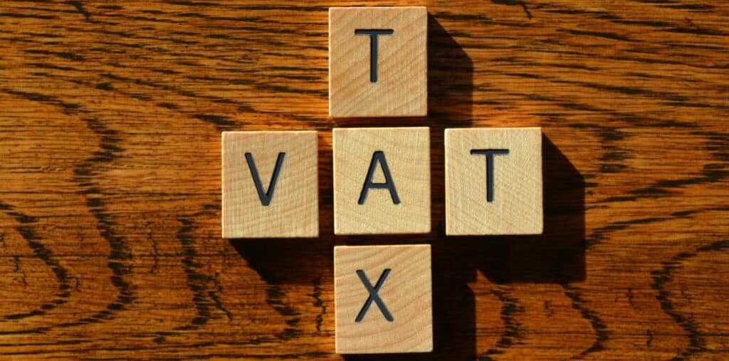 VAT and Tax, words as crossword