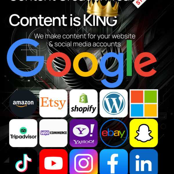 Content Creation services for trageted web traffic and social media